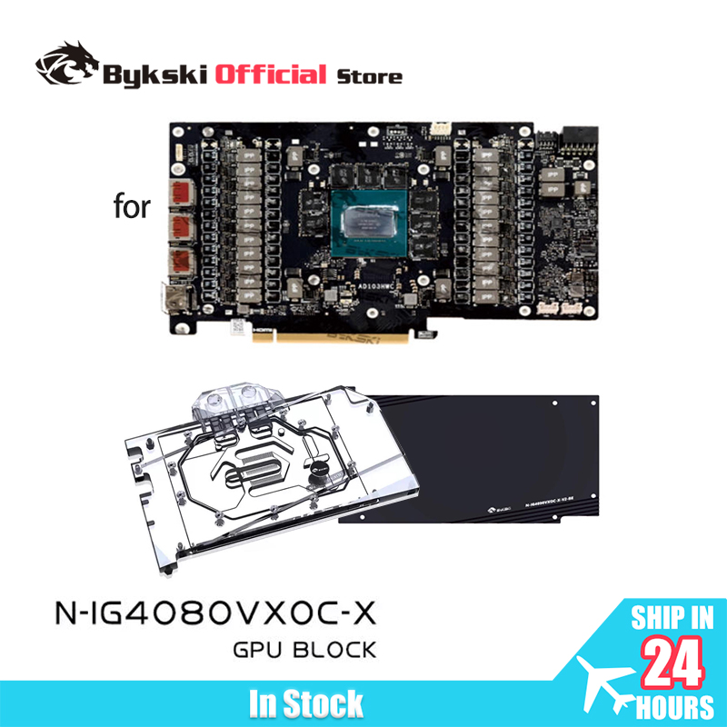Rtx 4080 Water Cooling Block - Bykski N-IG4080VXOC-X GPU Block for Colorful