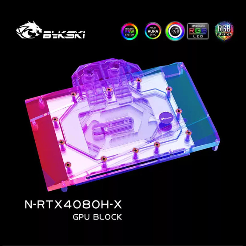 Bykski GPU Water Block for NVI - Rtx 4080 Water Cooling Block recension och pris