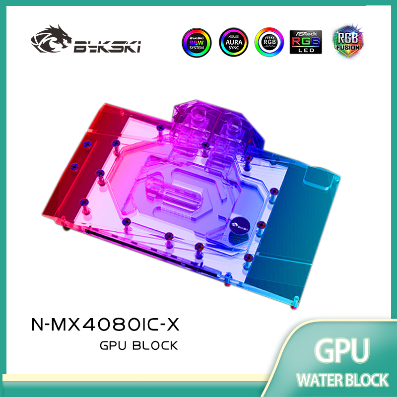 Bykski GPU Block for MAXSUN RT - Rtx 4080 Water Cooling Block recension och pris