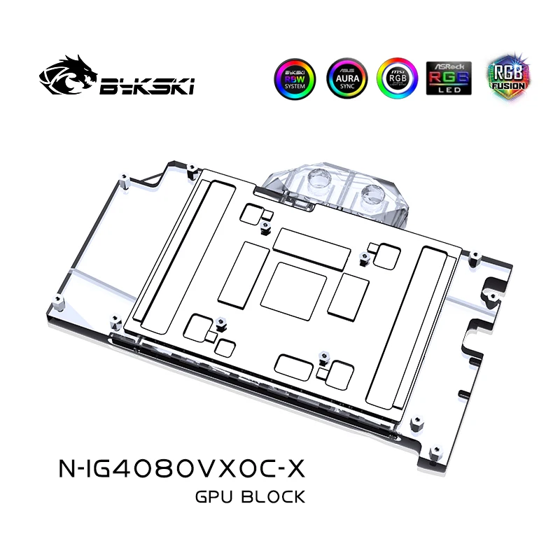Bykski N-IG4080VXOC-X GPU Bloc - Rtx 4080 Water Cooling Block recension och pris