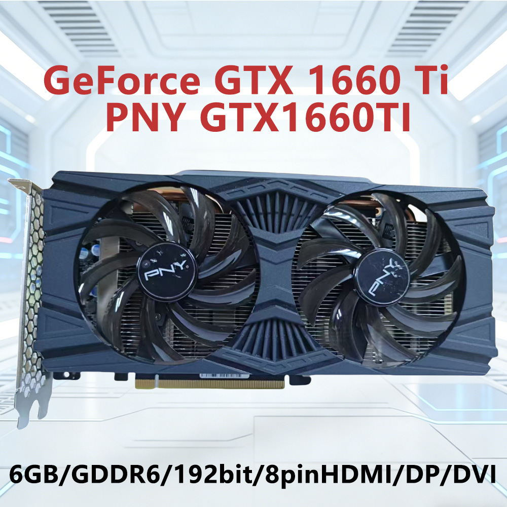 PNY GeForce GTX 1660 Ti 6GB GD - Rtx 3090 24Gb Gddr6X recension och pris