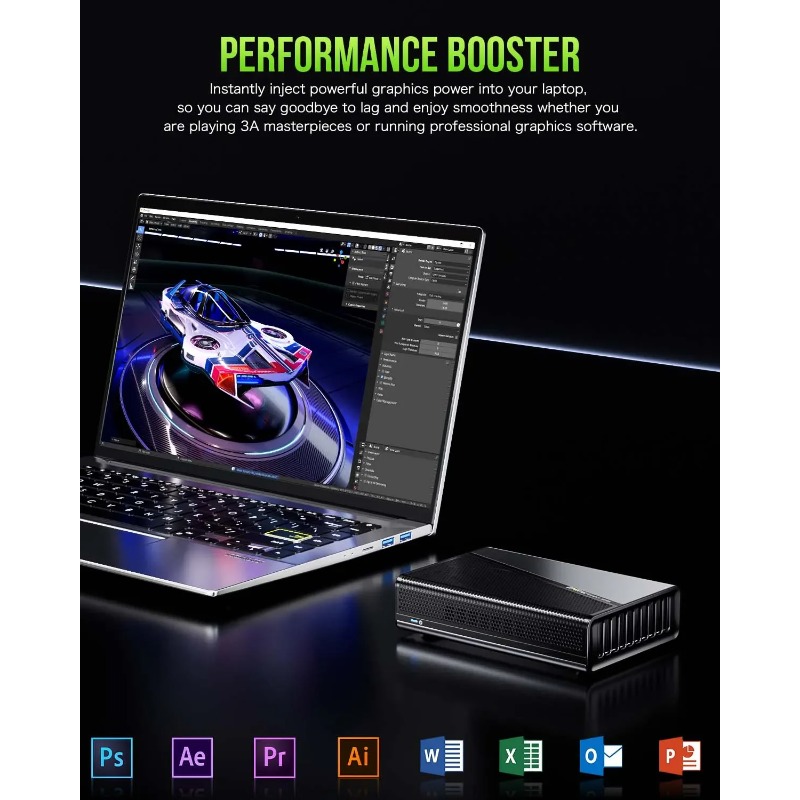 Oculink eGPU Dock  G M Ktec AD - Oculink Gpu Dock Station recension och pris