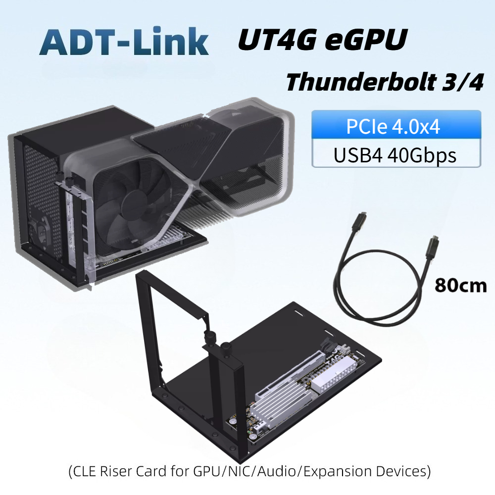 Upgraded UT4G UT3G EGPU Thunde - Gpu External Dock Egpu Thunderbolt 4 recension och pris