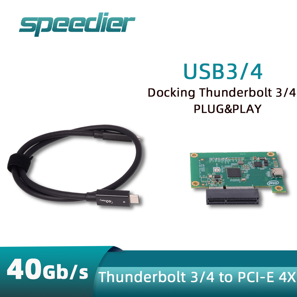 Thunderbolt 4 To PCI-E 4X Exte - Gpu External Dock Egpu Thunderbolt 4 recension och pris