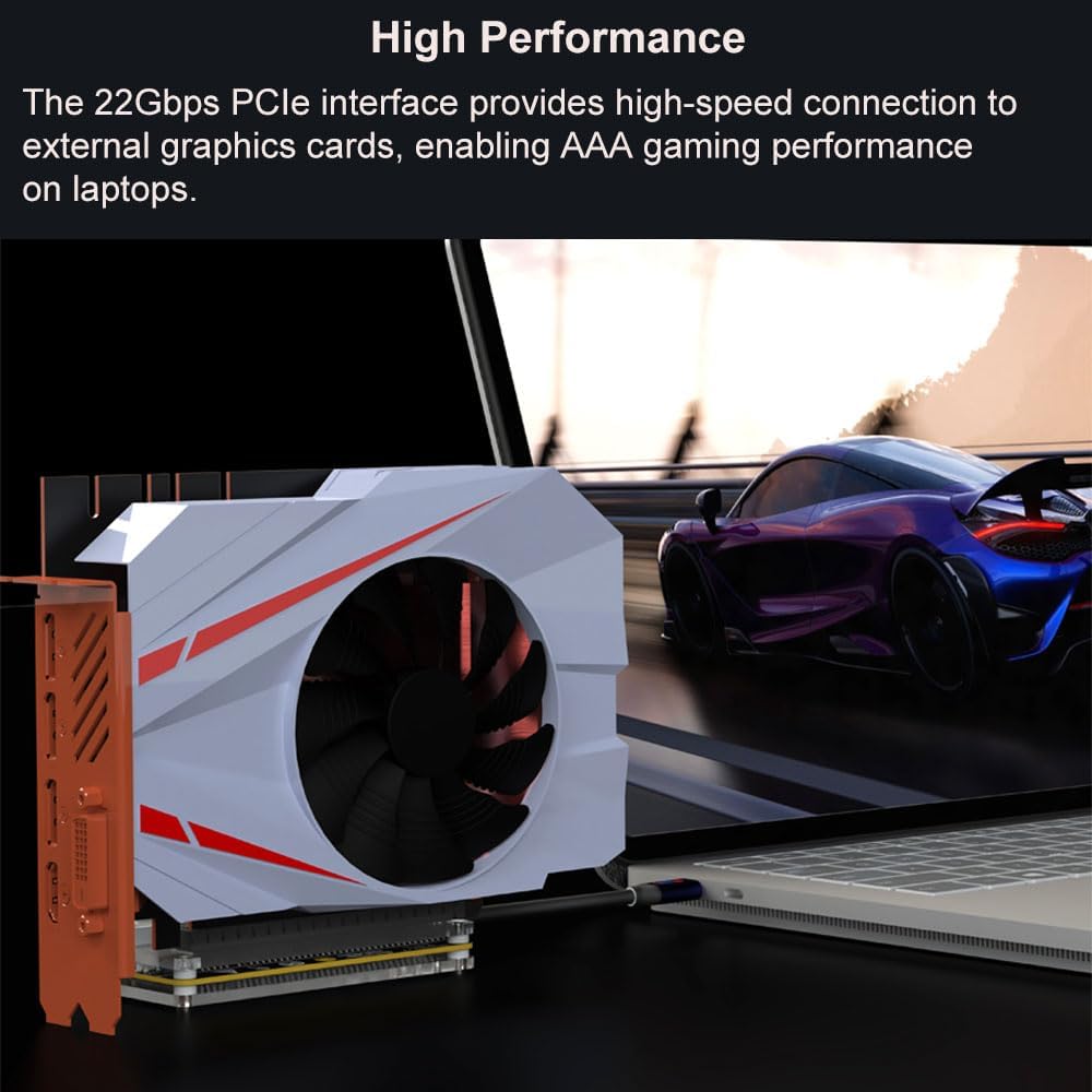 RGEEK 22Gbps eGPU Dock PCIE3.0 - Gpu External Dock Egpu Thunderbolt 4 recension och pris