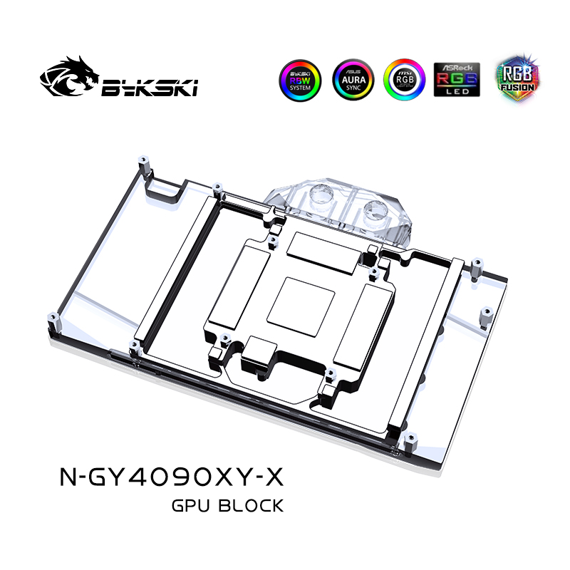 Bykski N-GY4090XY-X GPU Block  - Rtx 4090 Water Block Full Cover recension och pris