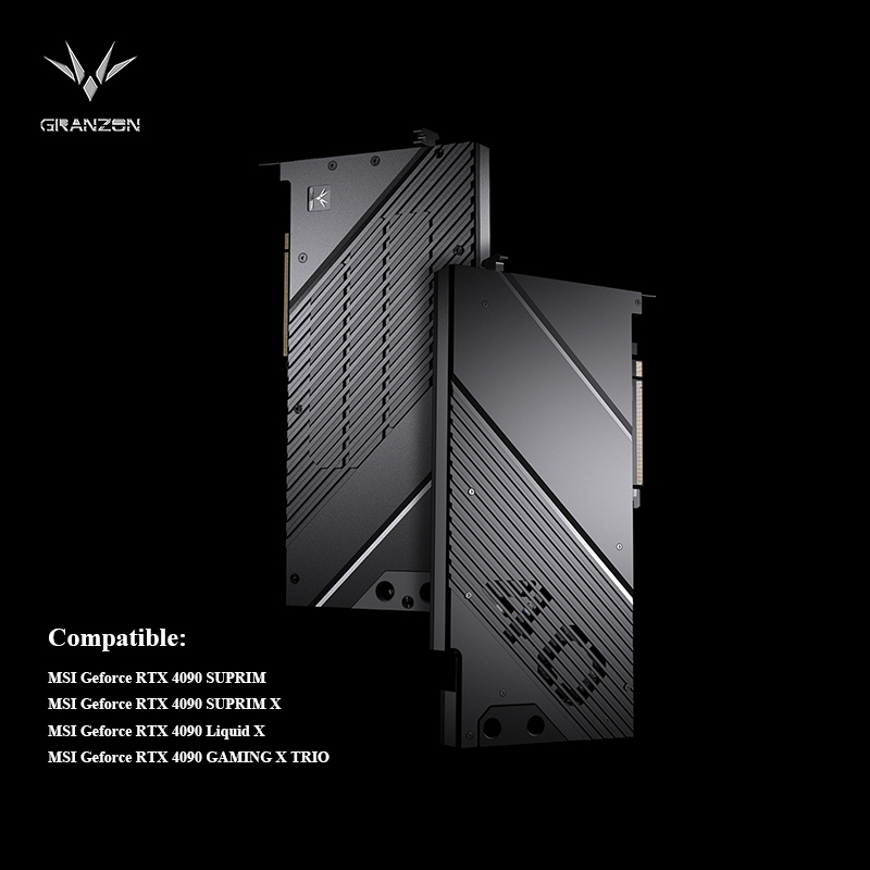 Bykski GPU Water Cooler For MS - Rtx 4090 Water Block Full Cover recension och pris