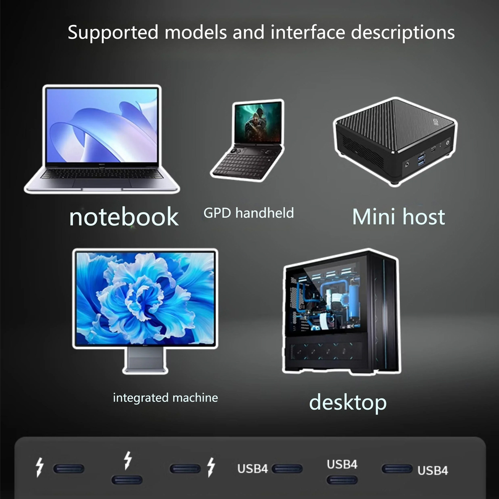 Oculink Thunderbolt USB4 Adapt - Oculink Gpu Dock Station recension och pris