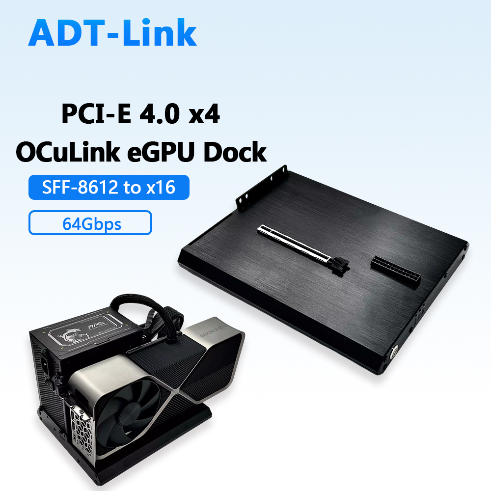 OCuLink eGPU Dock PCIe 4.0 X4  - Oculink Gpu Dock Station recension och pris